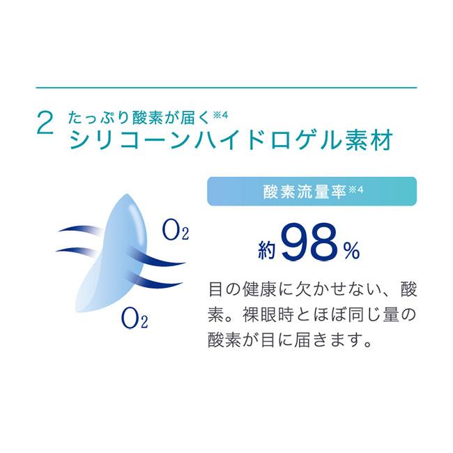 j&j アキュビューオアシス 近視用 4箱セット 2週間交換 送料無料 コンタクトレンズ