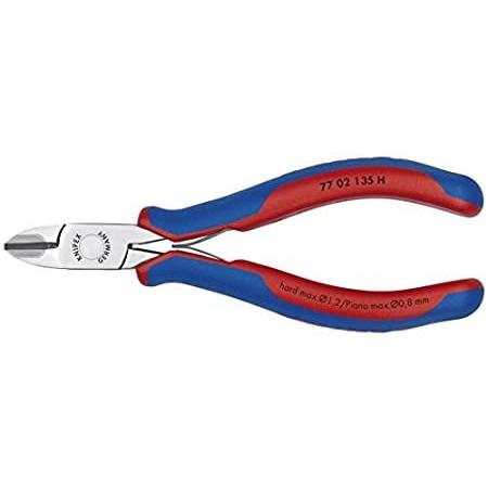 KNIPEX Tools - Electronics Diagonal Cutters With Carbide Metal Cutting Edge