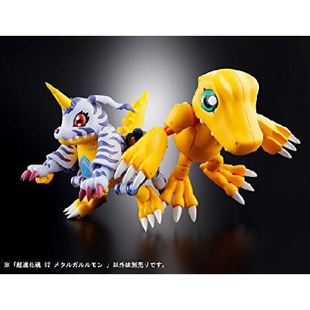 海外品 超進化魂 デジモンアドベンチャー 02 メタルガルルモン 約200mm ABS&PVC&ダイキャスト製 塗装済み可動フィギュア 【7674806653】(26754円)