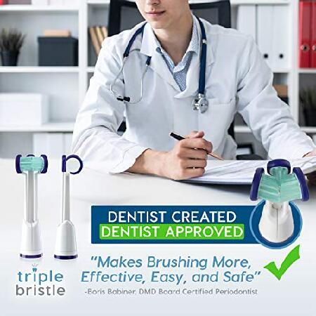 ネット特売 Compatible with Sonicare® ONLY- Three Headed Replacement Toothbrush Heads -
