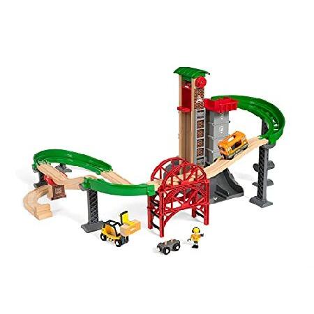 BRIO ( ブリオ ) WORLD ウェアハウスレールセット 対象年齢 3歳~ ( 電車 おもちゃ 木製 レール ) 33887 