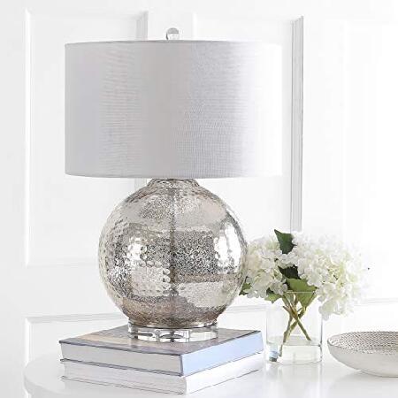 Safavieh TBL4070A Lighting Collection Adalius Glass Mercury Table Lamp Safavieh TBL4011A-SET2 Lighting Collection Adele Antler 16\" Silver