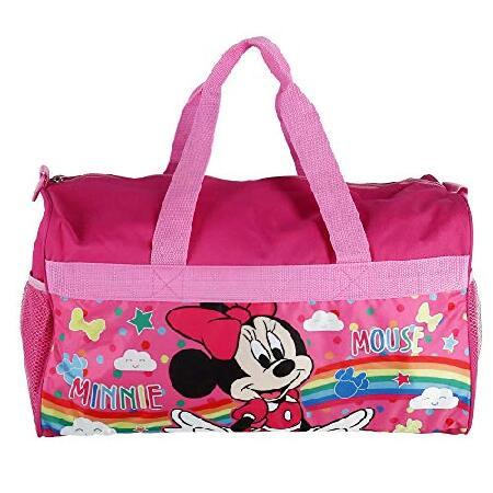【激安】 Minnie Kids' Disney Mouse Pink Bag, Duffle Travel ボストンバッグ
