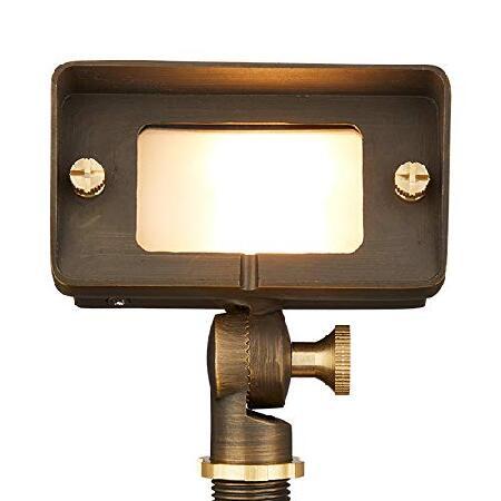 VOLT　Gentle　Splash　Light　Brass　Wall　12V　Bulb　(Bronze)　3W　Wash　Cast　with　LED　Flood　＆