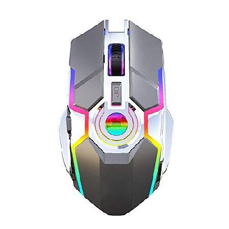 【別倉庫からの配送】 Wireless Gaming Li RGB Rechargeable Mouse Wireless 2.4G T30 ZERODATE Mouse, マウス、トラックボール