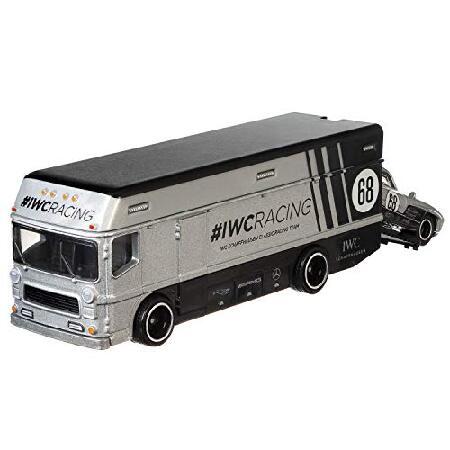 【レビューで送料無料】 HOT WHEELS Premium CAR Culture Team Transport H 1/64 Scale Mercedes-Benz 300SL Euro Hauler Model Set #21