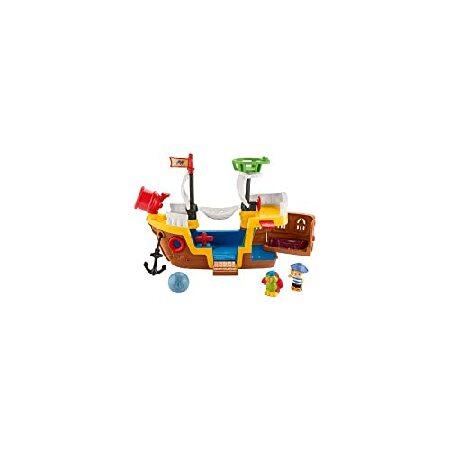 Little Fisher-Price People actio and sounds music, with playset Ship Pirate 知育玩具 贅沢屋の