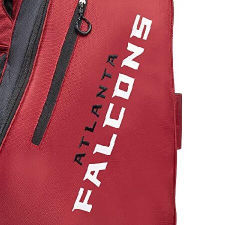 アウトレット大阪 WILSON NFL Golf Bag - Cart， Atlanta Red， 2020 Model