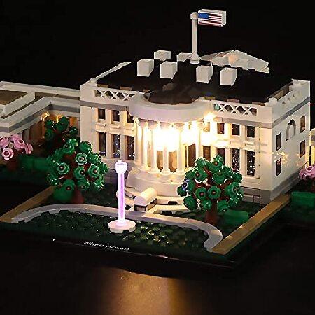 100%品質保証 LMTIC Led Lighting Kit for (Architecture The White House) Building Blocks Model-Light Set Compatible with Lego 21054 (NOT Included The Lego Sets)