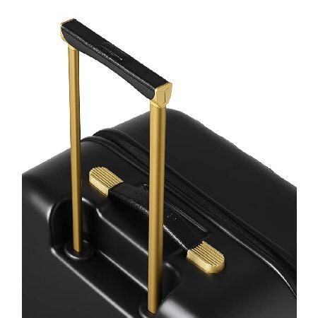 ★最終価格★ Ted Baker Womens Belle Fashion Lightweight Hardshell Spinner Luggage (Black， Checked-Medium 27-Inch) 【YW1190252923】(41492円)