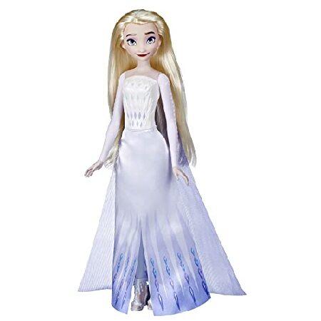 特販格安 Disney Frozen 2 Queen Elsa Shimmer Fashion Doll， Removable Clothes and Acce
