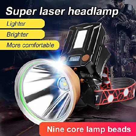 PINSAI　High　Power　Rechargeable　Hunting　Flashlight　Gear　Head　Light　Torch　Hunting　USB　Head　Fish　Adult　LED　Headlight　Headlamp　Bright　for　Super　Waterproof