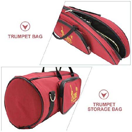 Vaguelly Trumpet Case Soft Trumpet Bag Lightweight Trumpet Gig Bag