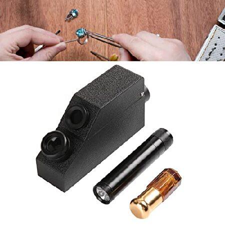 【メーカー直売】 Brrnoo Jeweler Tester Tool， Gem Refractometer， RHG181 1.30-1.81 Professional Gemstone ldentification Gem Refractometer， Portable Diamond Tester Jewelr