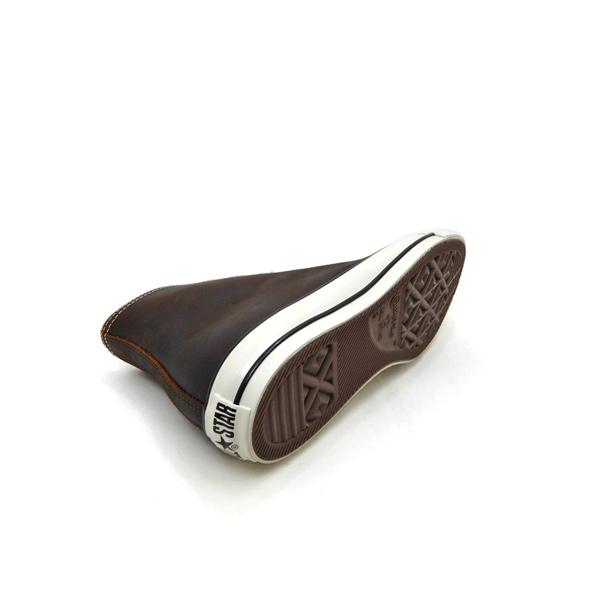 CONVERSE コンバース オールスター レザー メンズ スニーカー 茶