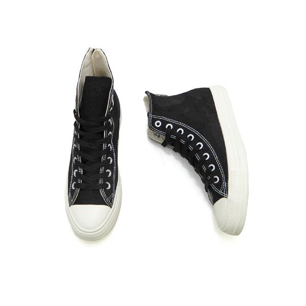 CONVERSE（コンバース） ジップ スニーカー メンズ 黒 ハイカット
