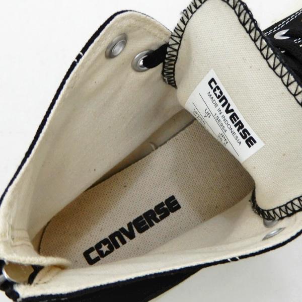 CONVERSE（コンバース） ジップ スニーカー メンズ 黒 ハイカット