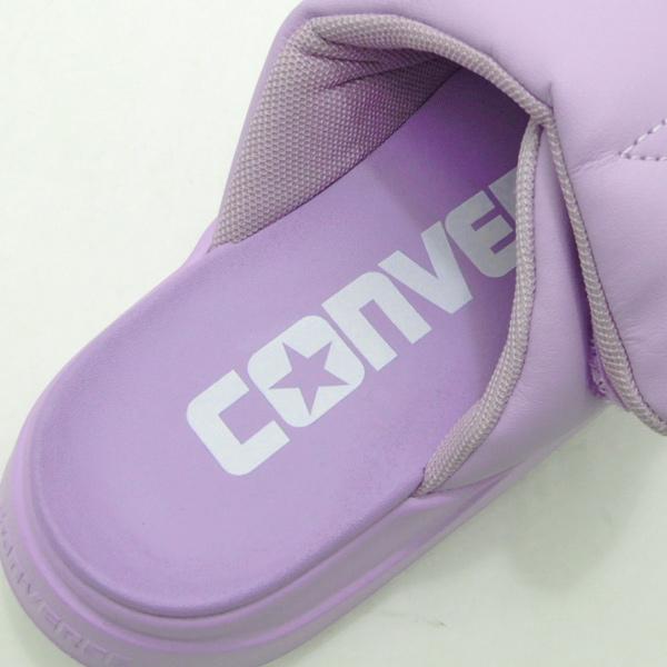 CONVERSE（コンバース） レディース 厚底 サンダル 紫 チューイー
