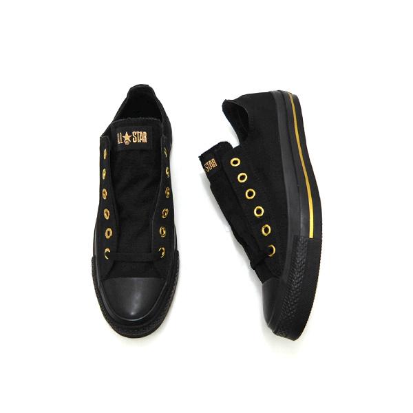 CONVERSE（コンバース） スリッポン スニーカー メンズ 黒 ローカット