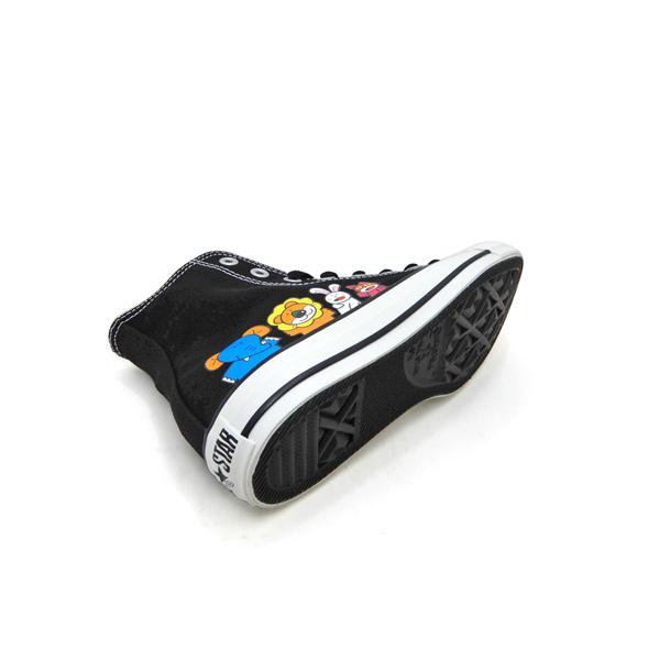 CONVERSE（コンバース） スニーカー レディース たべっ子どうぶつ 黒