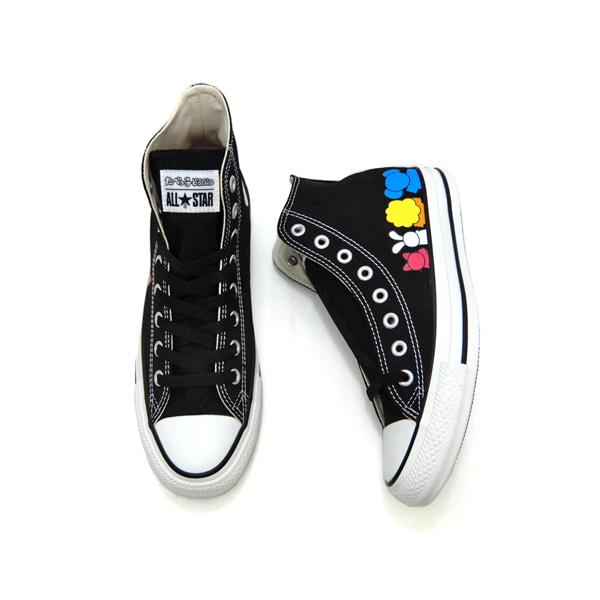 CONVERSE（コンバース） スニーカー レディース たべっ子どうぶつ 黒