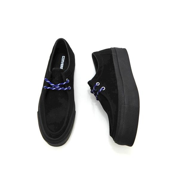新品未使用28.0cm CONVERSE本革スエード モカシンスニーカー 黒 CONVERSE（コンバース） 【15％オフ】コンバース スニーカー メンズ 黒