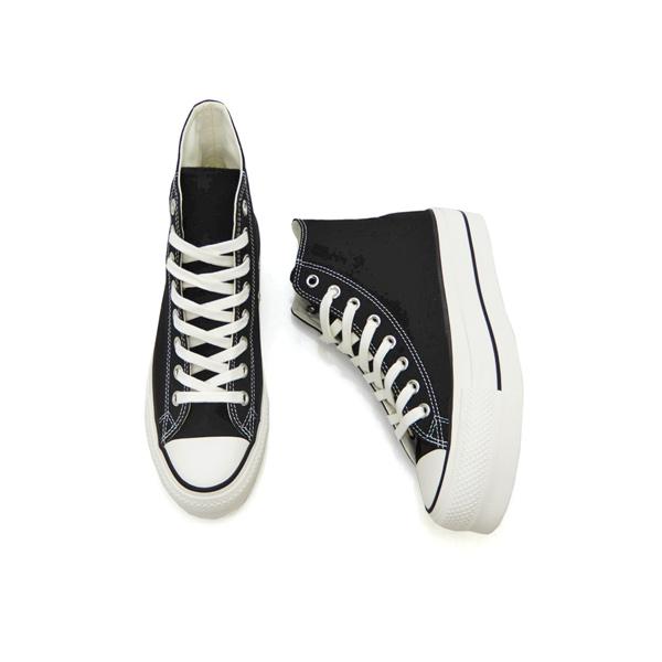 CONVERSE（コンバース） スニーカー メンズ 黒 厚底 ハイカット