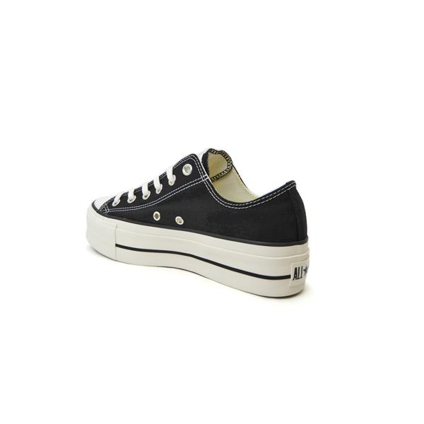 CONVERSE（コンバース） スニーカー レディース 黒 厚底 ローカット