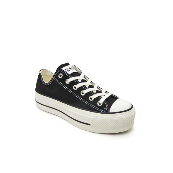 CONVERSE（コンバース） スニーカー メンズ 黒 厚底 ローカット