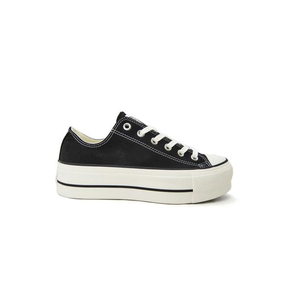 CONVERSE（コンバース） スニーカー メンズ 黒 厚底 ローカット