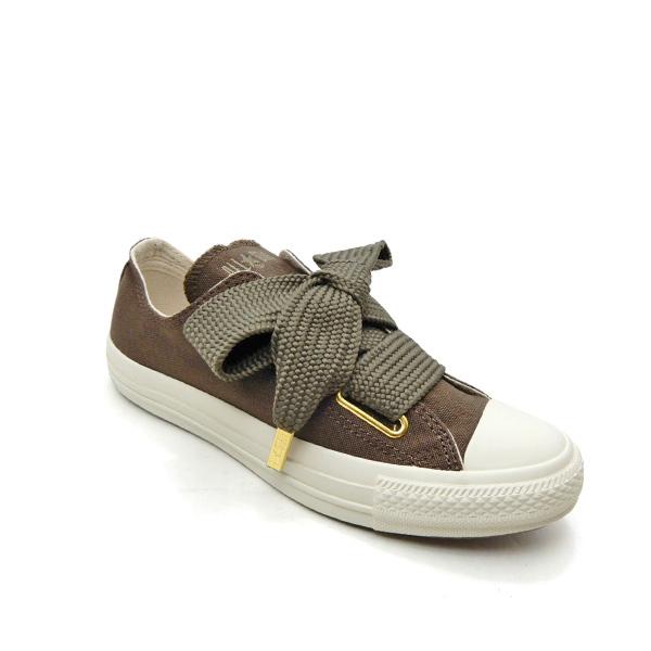 CONVERSE ALL STAR ブラウン リボンスニーカー CONVERSE ALL STAR ブラウン リボンスニーカー