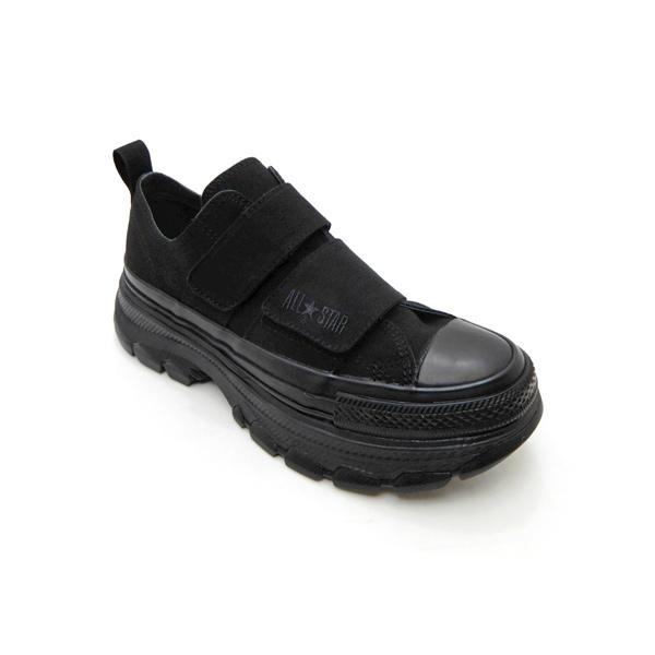 【CONVERSE】厚底 ローカットスニーカー トレックウエーブ ブラック CONVERSE コンバース スニーカー 厚底 メンズ レディース