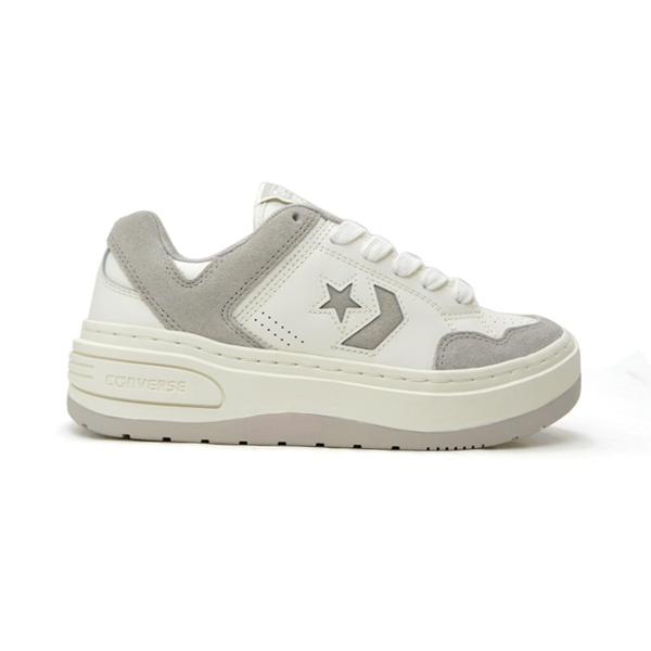 CONVERSE コンバース 厚底 スニーカー レディース 白 ウエポン