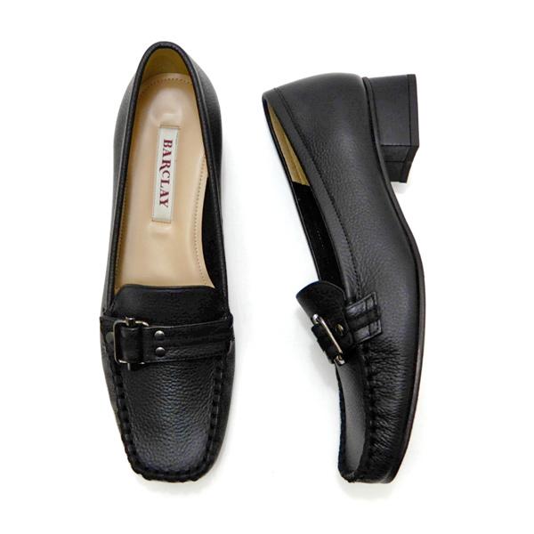 BARCLAY（バークレー） パンプス ローヒール 本革 黒 2E BARCLAY 2237