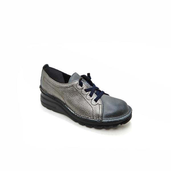 FIZZ REEN 靴 レディース スリッポン シューズ 本革 秋 幅広 4E