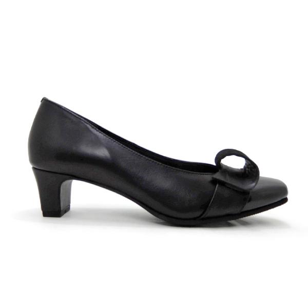 パンプス 3.5cmTストラップシアーパンプス GRISE 5cmTストラップ