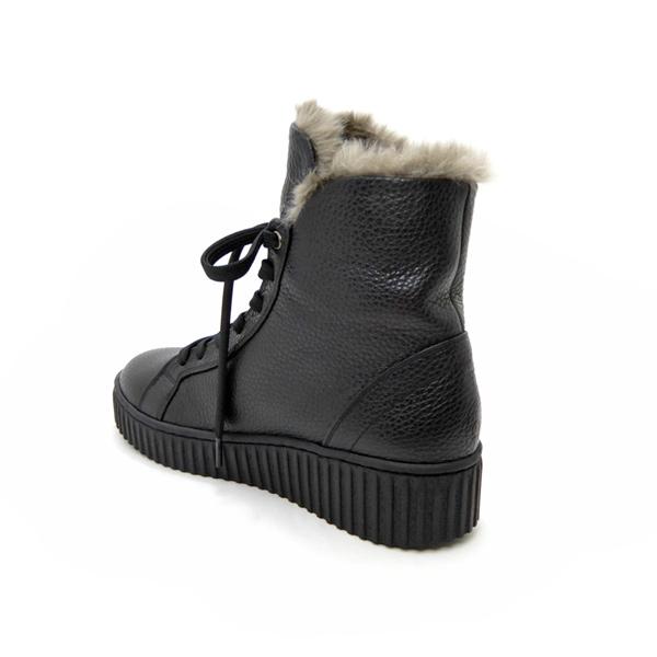 FIZZ REEN（フィズリーン） ブーツ スニーカー レディース 幅広 黒