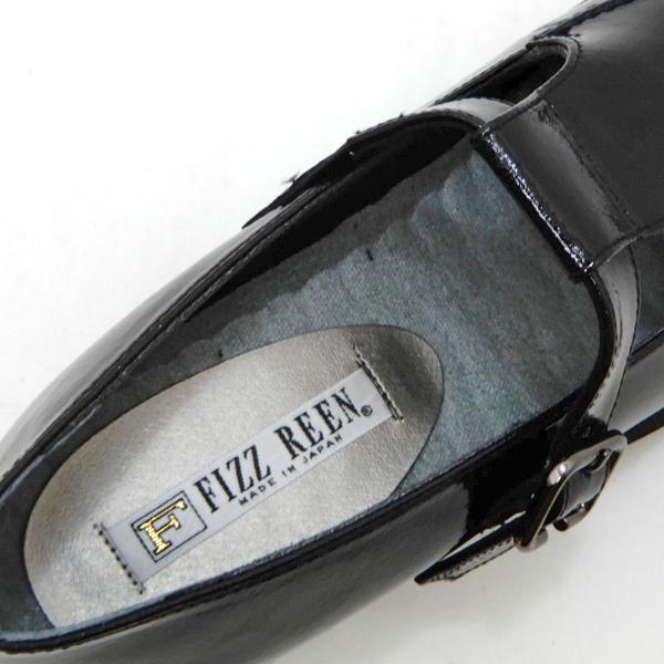 FIZZ REEN（フィズリーン） 靴 レディース 黒 T ストラップ シューズ