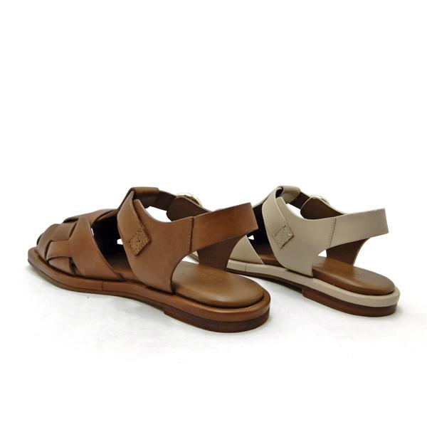 20％オフ】KISCO サンダル レディース 本革 レザー バックバンド