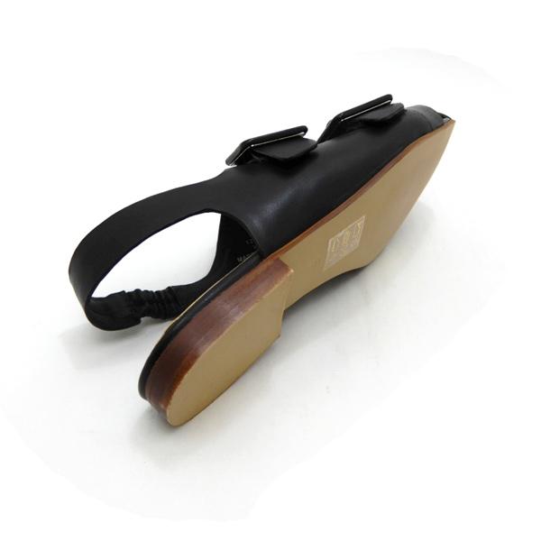 15％オフ】サンダル レディース バックバンド 本革 レザー KISCO