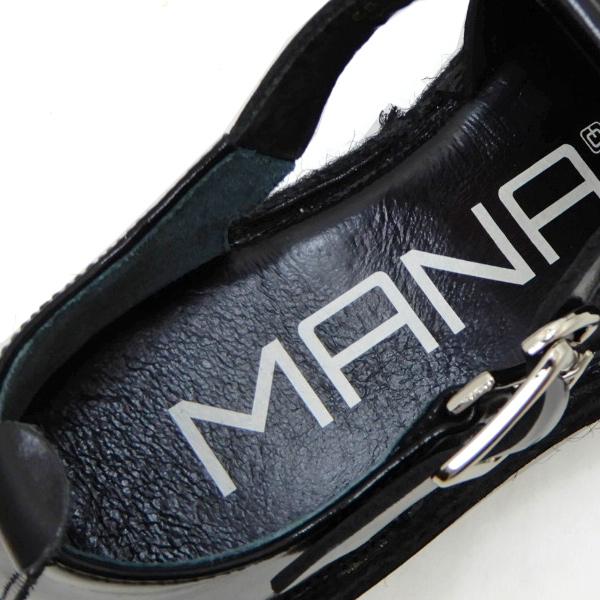 MANA ジュートサンダル　ブラック MANA マナ ジュート グルカ サンダル レディース 黒 人気 厚底