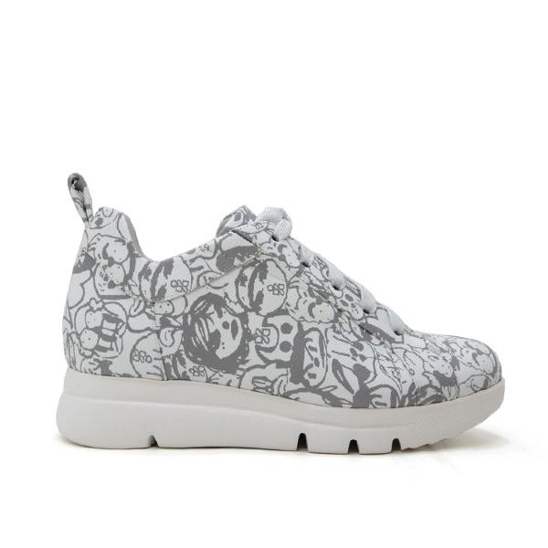 MONET（モネ） スニーカー レディース 23cm 幅広4E 本革 日本製 243300