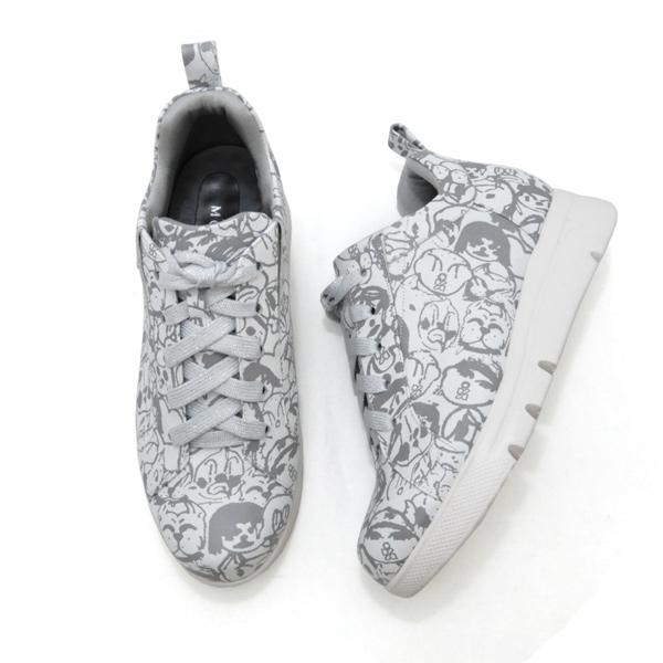 MONET（モネ） スニーカー レディース 23cm 幅広4E 本革 日本製 243300