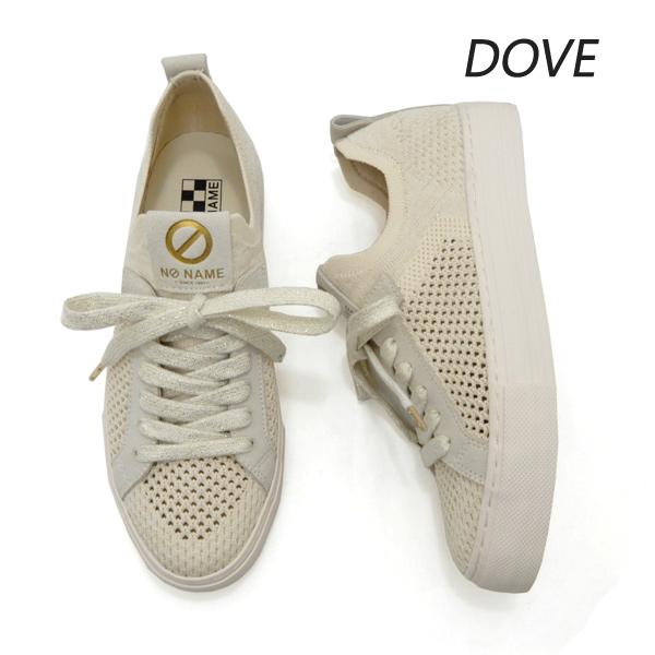 NO NAME ノーネーム スニーカー レディース 夏 ニット 素材 ARCADE アルカデ FLY W 00525 ブラック DOVE ベージュ 軽量 送料無料 | NO NAME | 05