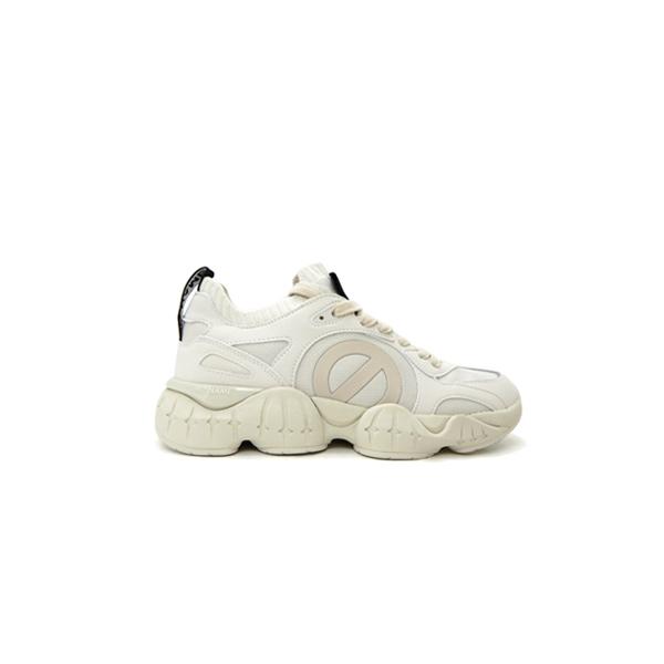 【30％オフ】NO NAME スニーカー レディース ノーネーム KRAZEE 51418 DOVE ベージュ クレイジー ニット 大人 おしゃれ 41，800円の品 人気 セール 送料無料_2