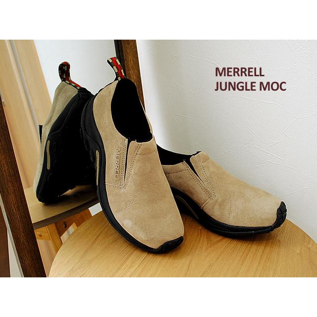 【着用1回のみ】MERRELL メレル ジャングルモック TAUPE 24cm MERRELL（メレル） ジャングルモック トープ スリッポン ジャングル