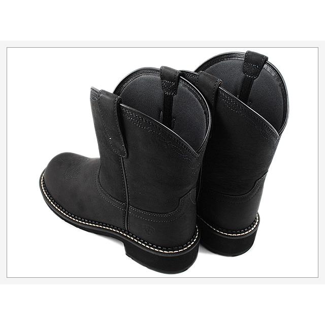 40％OFF ARIAT FATBABY LEGACY アリアット ファットベイビー レガシー BLACK ブラック ウィメンズ レディース  アウトドア ワーク ブーツ 乗馬 ウェスタン 防水｜928wing｜05