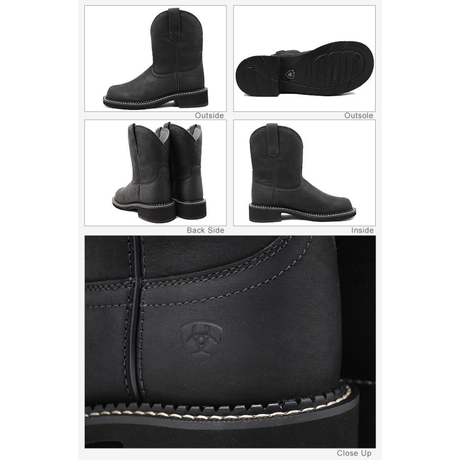 40％OFF ARIAT FATBABY LEGACY アリアット ファットベイビー レガシー BLACK ブラック ウィメンズ レディース  アウトドア ワーク ブーツ 乗馬 ウェスタン 防水｜928wing｜06