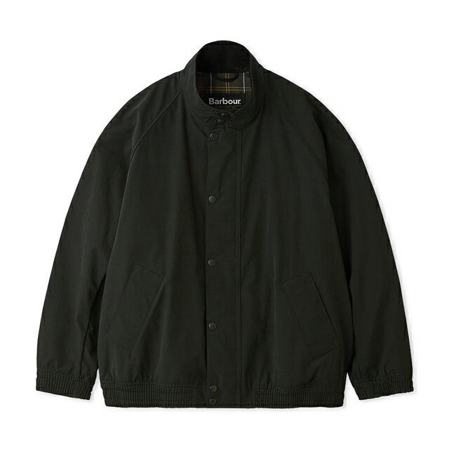 BARBOUR バブアー TRANSPORT トランスポート スタンドカラー ピーチスキンジャケット BLACK ブラック GREEN グリーン MCA1143正規取扱店メンズの画像