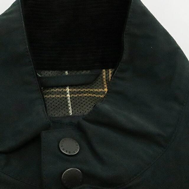 BARBOUR バブアー TRANSPORT トランスポート スタンドカラー ピーチスキンジャケット BLACK ブラック GREEN グリーン MCA1143正規取扱店メンズの画像